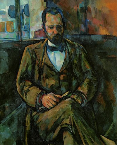 Portret van Ambroise Vollard door Paul Cézanne